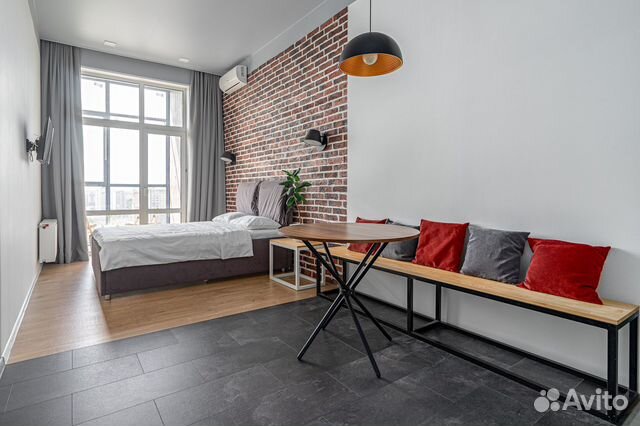 

Квартира-студия, 39 м², 2 кровати
