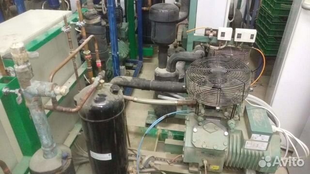 Холодильный агрегат на bitzer 4CC-6.2 со щитом Холодильный агрегат на bitzer 4CC-6.2 со щитом
