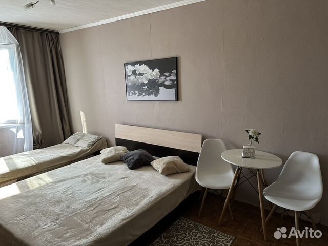 

Квартира-студия, 23 м², 2 кровати