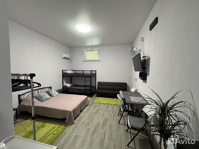 

Квартира-студия, 32 м², 3 кровати