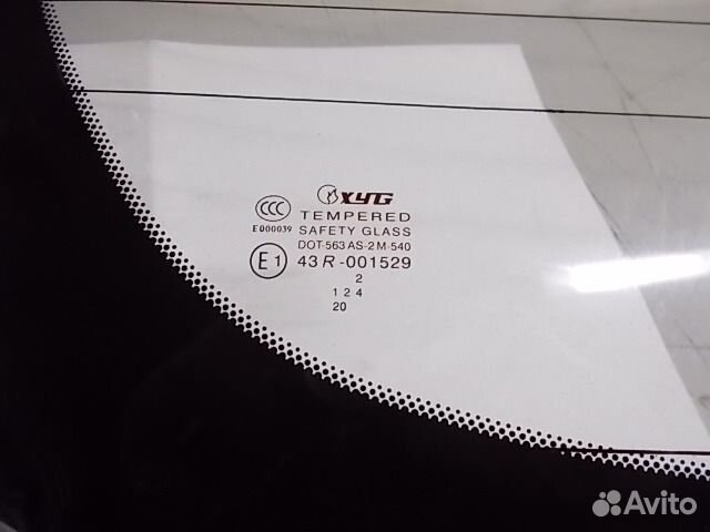 Стекло крышки багажника lexus RX II 300/330 (03-09 Стекло крышки багажника lexus RX II 300/330 (03-09