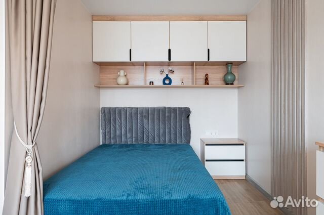 

1-к. квартира, 38 м², 2 кровати
