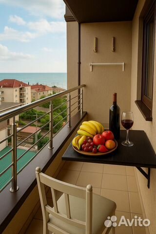 

1-к. квартира, 42 м², 2 кровати
