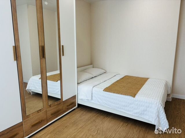 

1-к. квартира, 34 м², 2 кровати