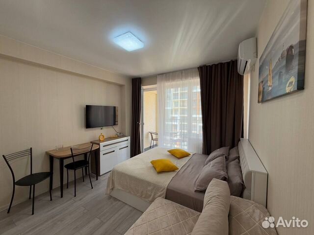 

Квартира-студия, 24 м², 2 кровати