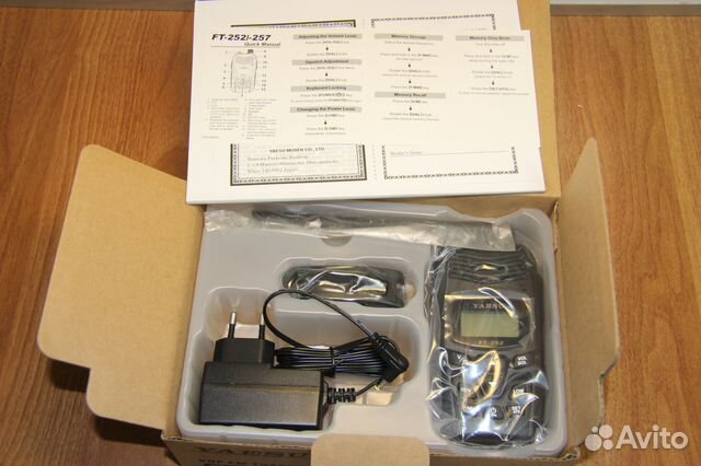 Yaesu FT-252 VHF Радиостанция портативная Yaesu FT-252 VHF Радиостанция портативная
