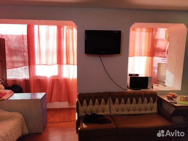 

Квартира-студия, 27 м², 2 кровати