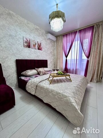 

Квартира-студия, 28 м², 2 кровати