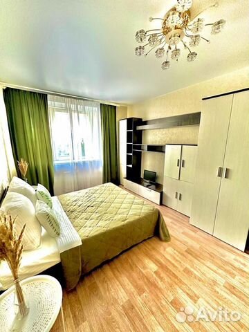 

1-к. квартира, 55 м², 3 кровати