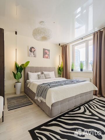 

Квартира-студия, 35 м², 2 кровати
