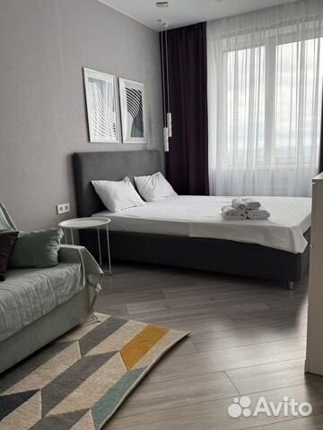 

1-к. квартира, 37 м², 2 кровати