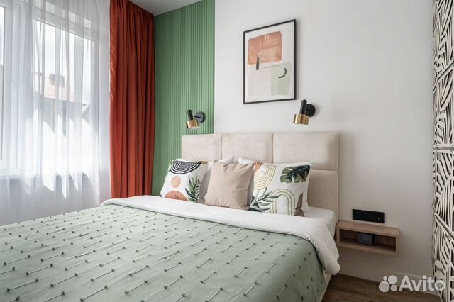 

Квартира-студия, 30 м², 2 кровати