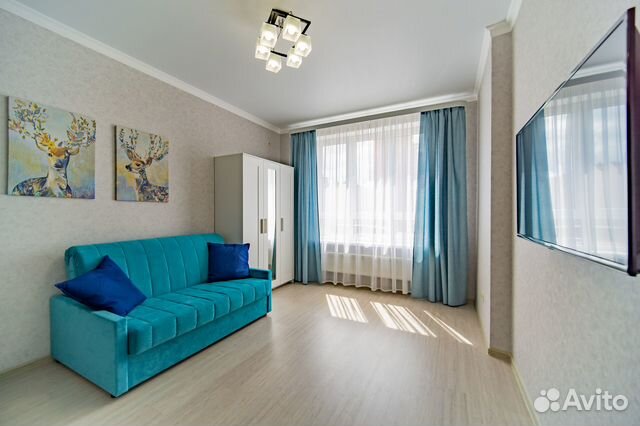 

1-к. квартира, 38 м², 2 кровати