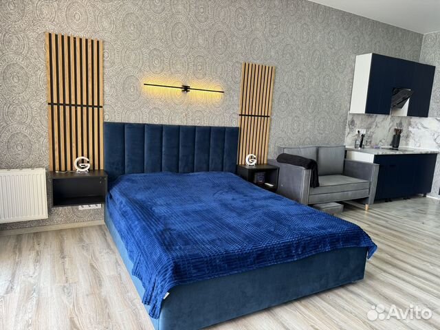 

Квартира-студия, 50 м², 2 кровати