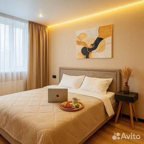 

2-к. квартира, 55 м², 2 кровати