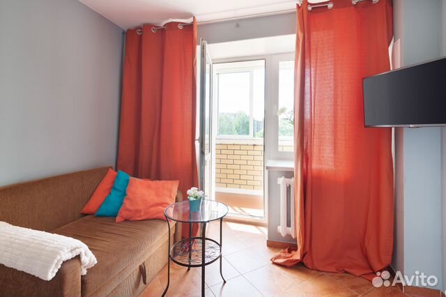 

1-к. квартира, 40 м², 2 кровати