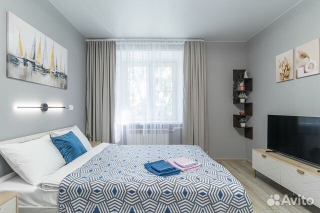 

1-к. квартира, 35 м², 2 кровати