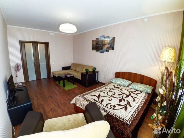 

1-к. квартира, 45 м², 2 кровати
