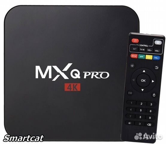 Смарт андроид приставка TV BOX MXQ-4K