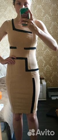 Платье-футляр на одно плечо ASOS (42-44) Платье-футляр на одно плечо ASOS (42-44)