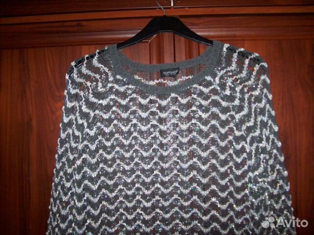 Туника накидка topshop размер 48 50