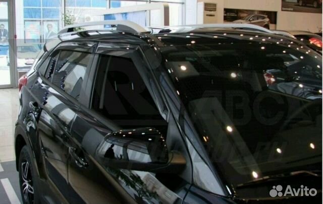 Ветровики (дефлекторы) на Hyundai Creta (Крета) Ветровики (дефлекторы) на Hyundai Creta (Крета)