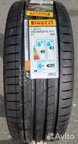 Новые Pirelli P Zero PZ4 Control 245/40R20 Runflat