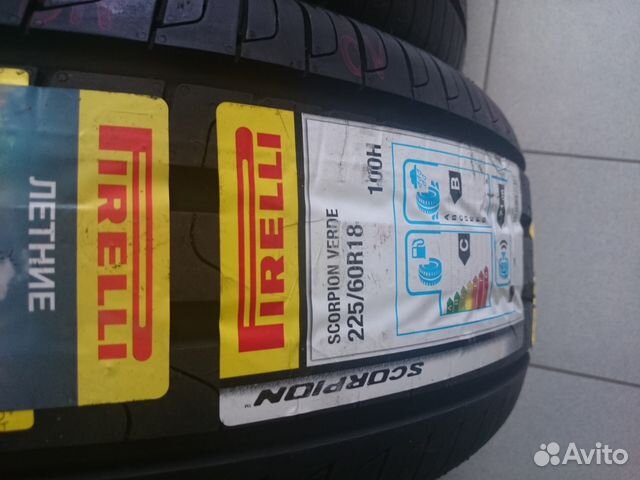 Новые Pirelli Scorpion Verde 225/60 R18 100 H