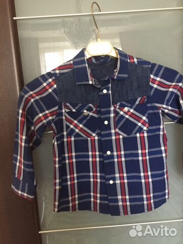 Рубашка на мальчика Mothercare 104 Рубашка на мальчика Mothercare 104