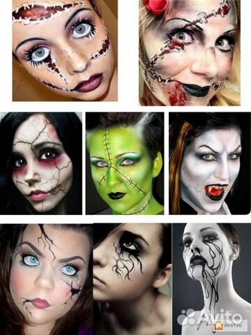 Красочный Аквагрим, Мехенди, Блеск-тату