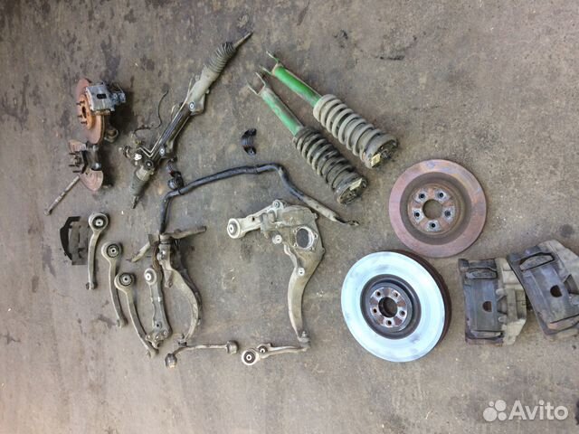 Передняя подвеска на Jaguar XF комплект Передняя подвеска на Jaguar XF комплект