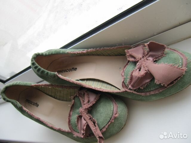 Замшевые туфли Mascotte, 38 р-р