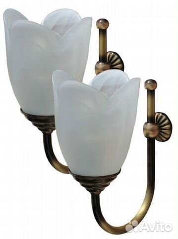 Светильник для зеркала бронза новый