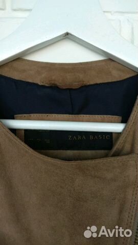 Замшевая куртка Zara