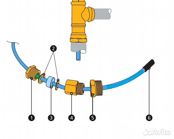 Кабель для обогрева внутри трубы MHL 15-2 CR-H