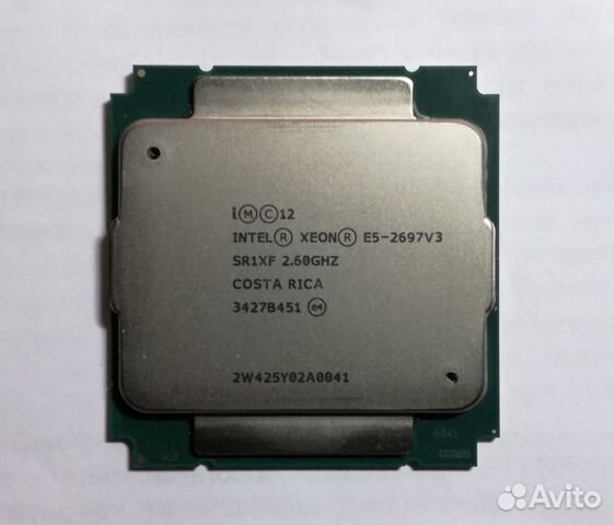 Intel Xeon E5-2697v3 2.6GHz LGA2011-3 14ядер SR1XF Intel Xeon E5-2697v3 2.6GHz LGA2011-3 14ядер SR1XF
