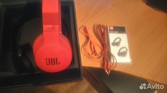 беспроводные наушники Jbl E55bt красные купить в нижегородской