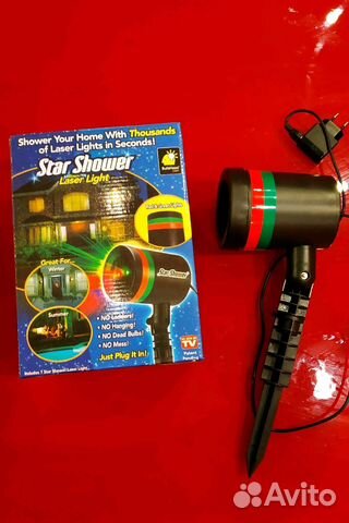 Проектор Star Shower laser Light