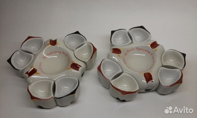 Фирменые пепельницы Издательского Дома Огонёк Фирменые пепельницы Издательского Дома Огонёк