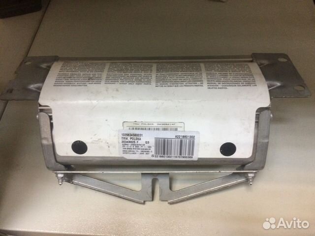 Подушка безопасности в торпеду Mercedes c216 w221