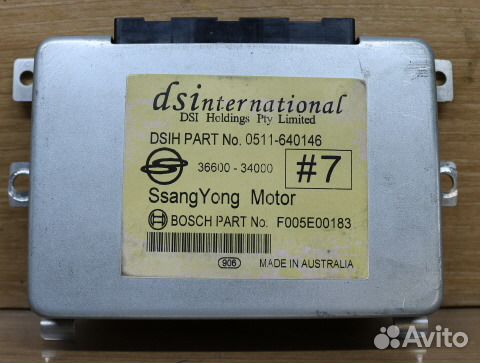 Блок управления АКПП SsangYong 36600-34000