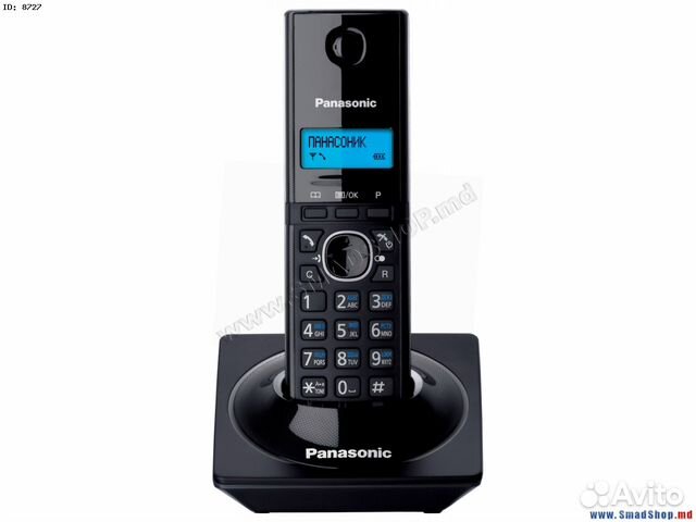 Телефон беспроводной (dect) Panasonic KX-TG1711RUB