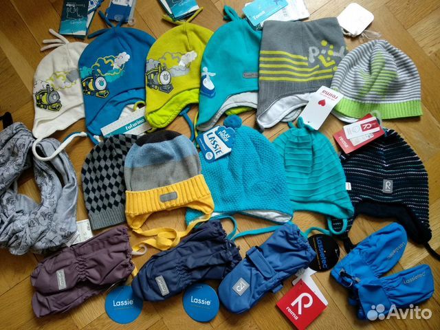 Краги Reima осень Шапка Lassie 44-46 TokkaTribe 48