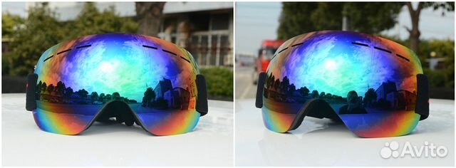 Маска (очки) X900 безрамочные, для снегохода