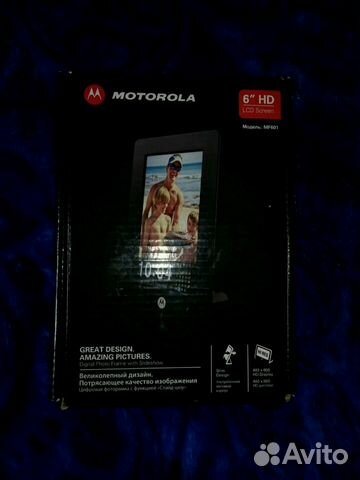 Цифровая фоторамка Motorola MF601