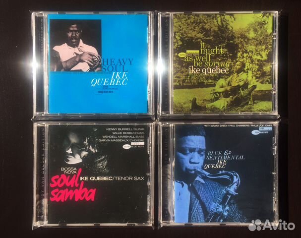 Ike Quebec - Аудиофильские CD (Blue Note) 4шт