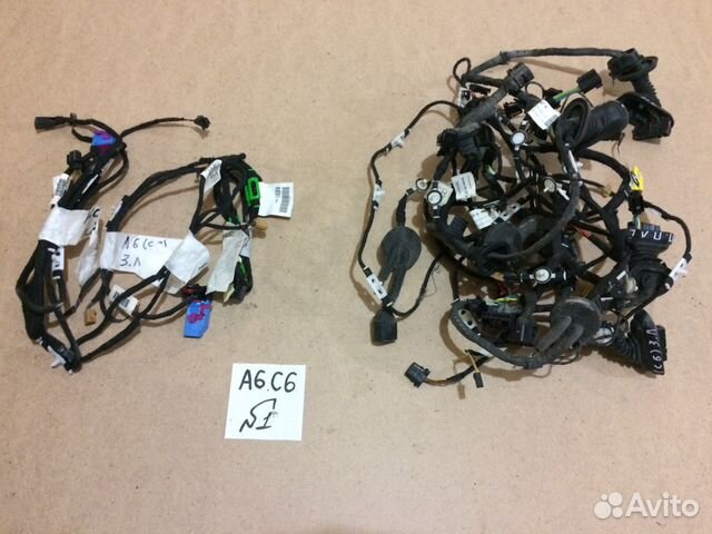 Проводка дверей Audi A6 C6 3.0 TDI
