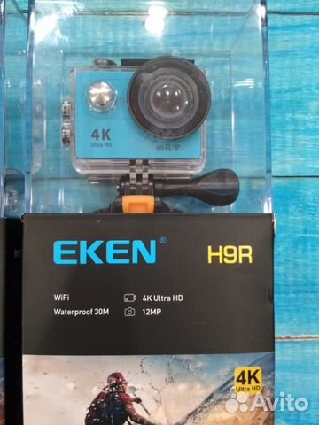 Eken H9R экшн камера с пультом, гарантия, чек
