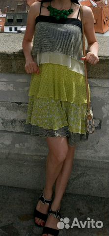 Летнее платье-сарафан Cop Copine размер s 42-44 Летнее платье-сарафан Cop Copine размер s 42-44