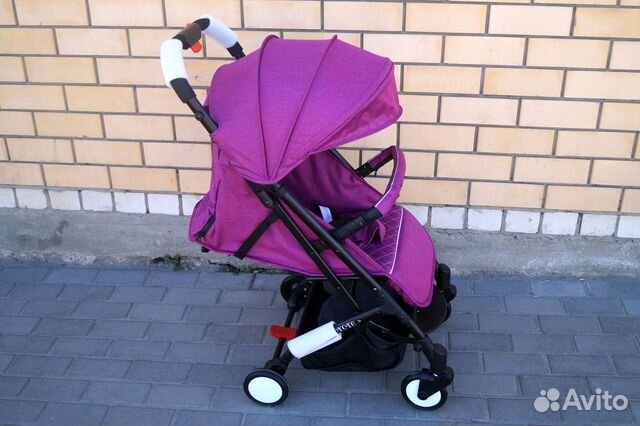 Прогулочная коляска yoya baby grace.Пурпурный